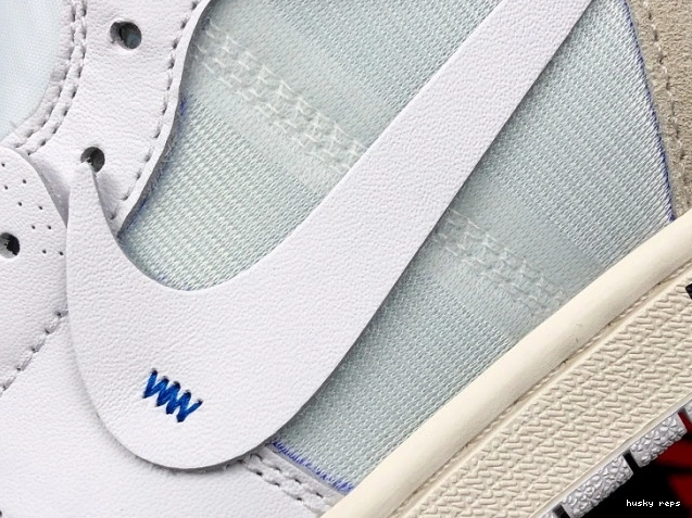 Cheap Husky Off-White AQ0818-100 Air Jordan 1 High Retro White 0717